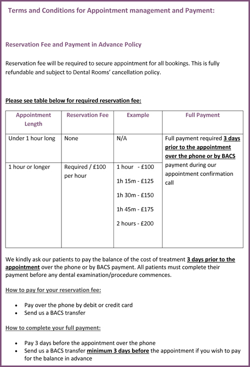 Terms and Conditions